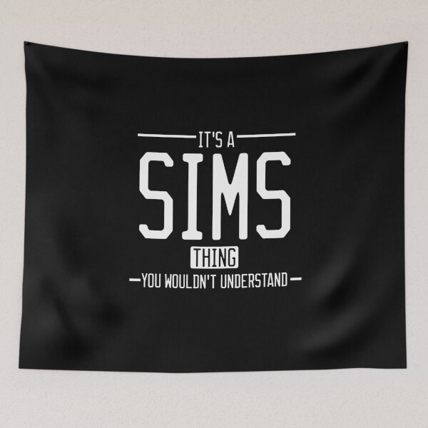 Item preview, It's a Sims thing funny last name family reunion personalized gift designed and sold by 9X FR.