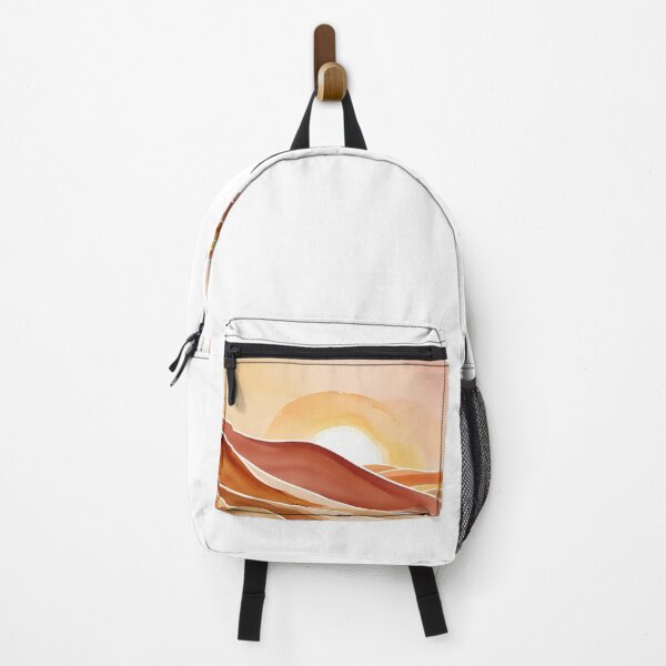Item preview, Golden Sunset Over the Desert – Warm and Serene Landscape - Tavelers designed and sold by StormArte.