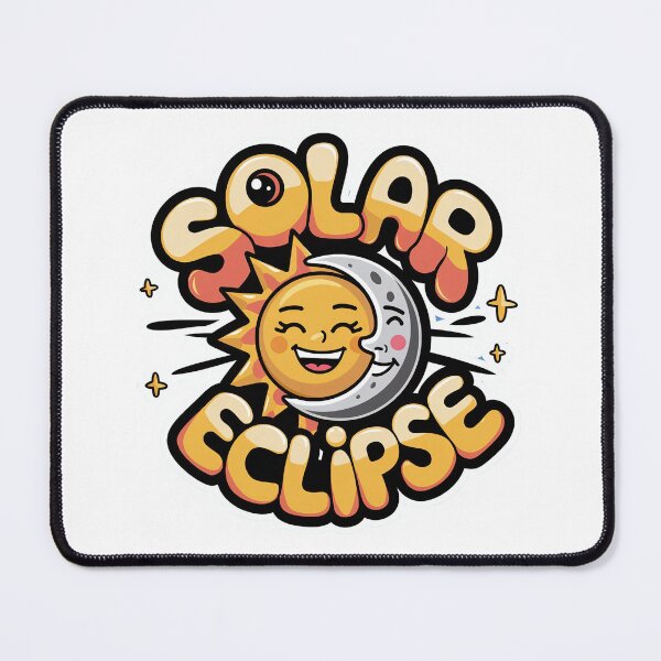 Item preview, Solar Eclipse : Cute Sun and Moon Design designed and sold by Nuist25.