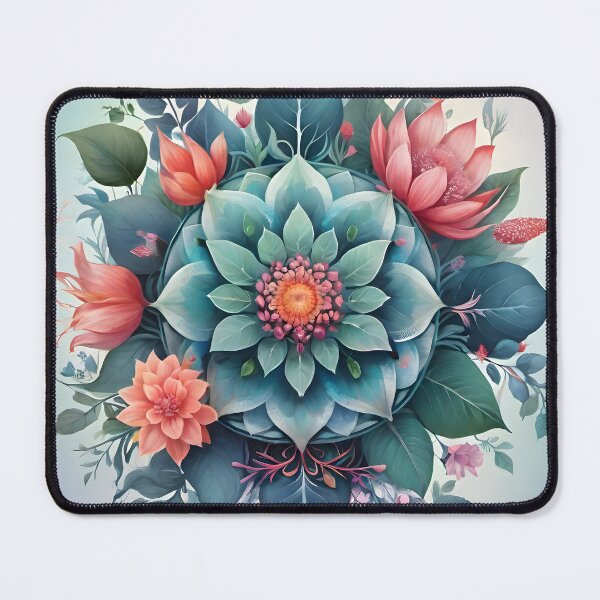 Item preview, Floral mandala designed and sold by Creaciontrompiz.