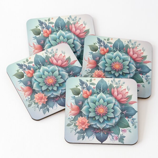 Item preview, Floral mandala designed and sold by Creaciontrompiz.