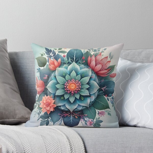 Item preview, Floral mandala designed and sold by Creaciontrompiz.