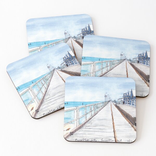 Item preview, Australian Scene - Busselton Jetty, WA, Aus. designed and sold by Anne Huth.