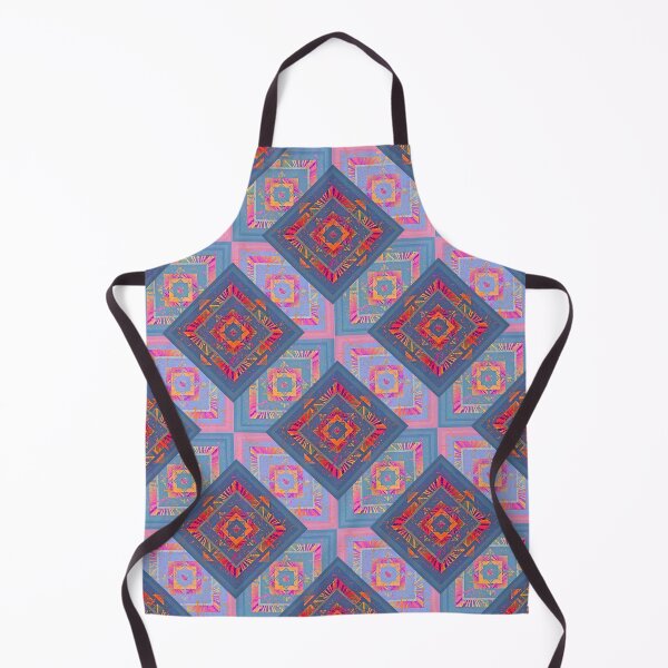 Item preview, Boho Geometric Pattern – Colorful Tribal-Inspired Design designed and sold by DreamsArtwear.