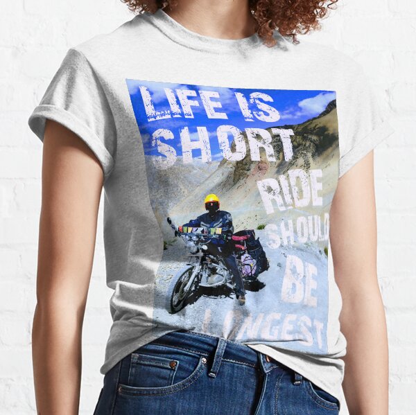Item preview, LIFE IS SHORT RIDE SHOULD BE LONGEST designed and sold by SHAILPOINT.