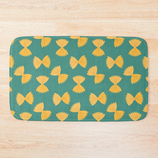 Item preview, Pasta farfalle on blue designed and sold by reneesillus.