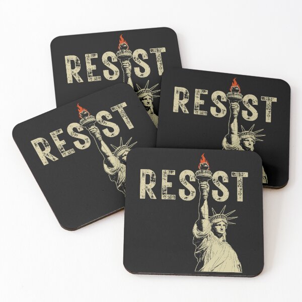 Item preview, Resist Statue Lady Liberty Vintage Equality Feminist Protest designed and sold by masterdeer.