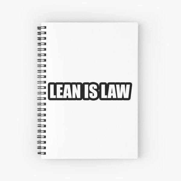 Item preview, Lean is law designed and sold by Gotta Escape.