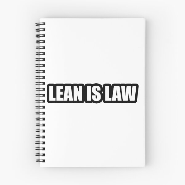 Item preview, Lean is law designed and sold by Gotta Escape.
