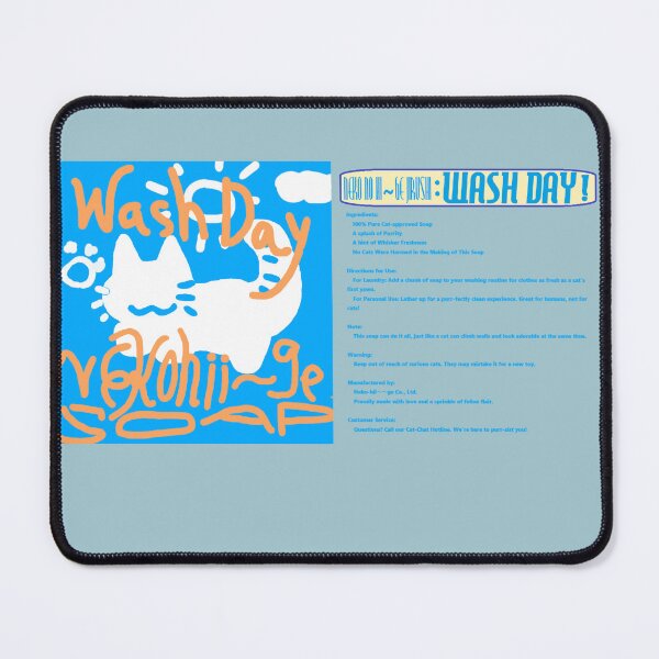 Item preview, Neko no Hige Collection: Laundry Soap Style designed and sold by nanaronnicoron.