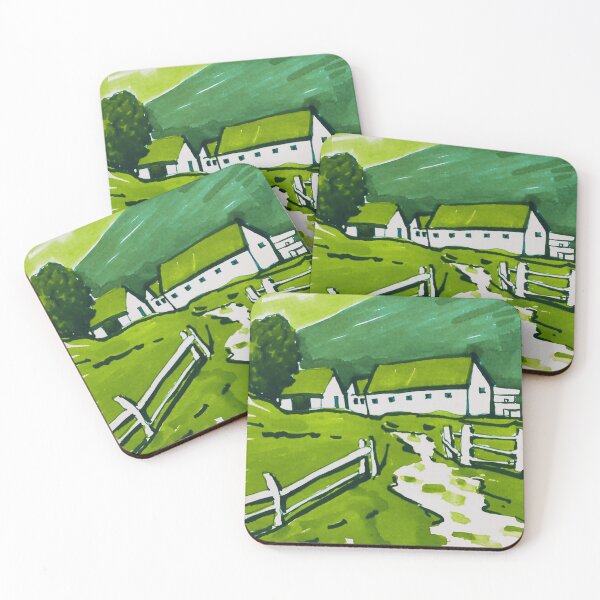 Item preview, Green Escape – Minimalist Country House designed and sold by diptarka07.