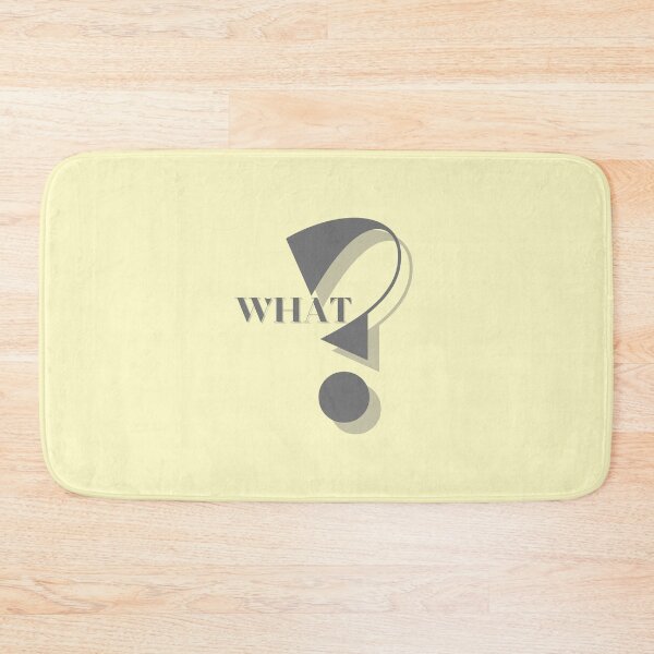 Item preview, Minimalist question mark Typography Design designed and sold by 0606PM.