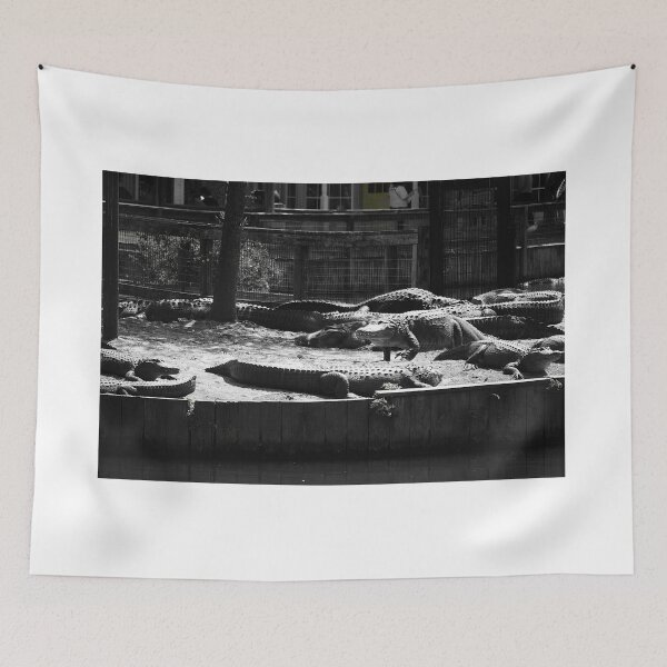 Item preview,  Gatorscape Black And White designed and sold by MercerImages.