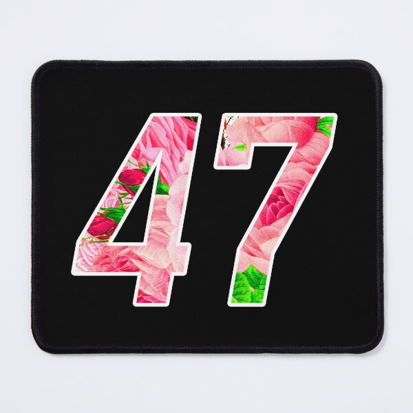 Item preview, Floral Print Number 47 designed and sold by NumbersFort.