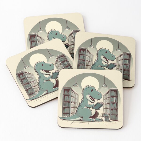 Item preview, Jurassic Bookworm designed and sold by Sparkle Panda.