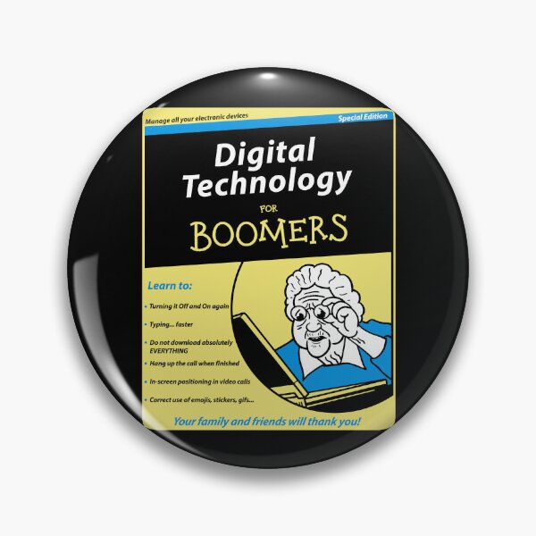 Item preview, Tech for Boomers designed and sold by Getsousa.