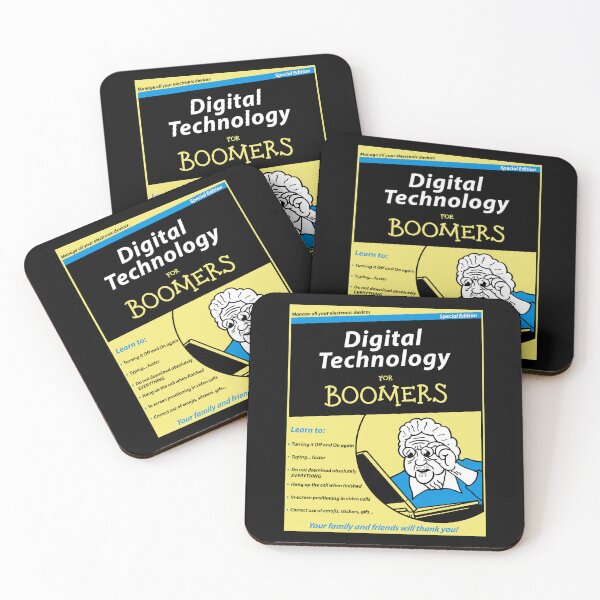 Item preview, Tech for Boomers designed and sold by Getsousa.