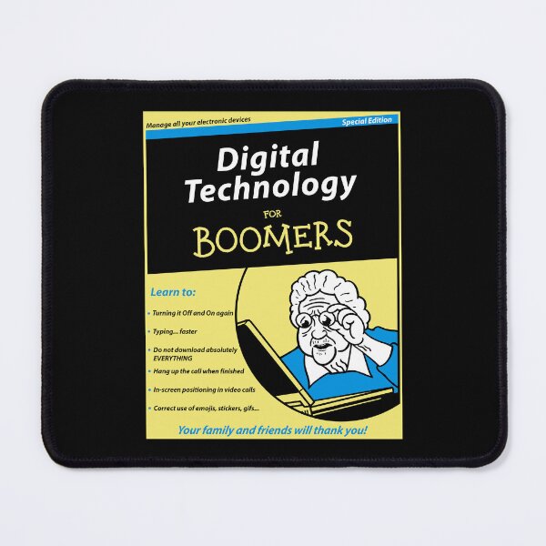 Item preview, Tech for Boomers designed and sold by Getsousa.