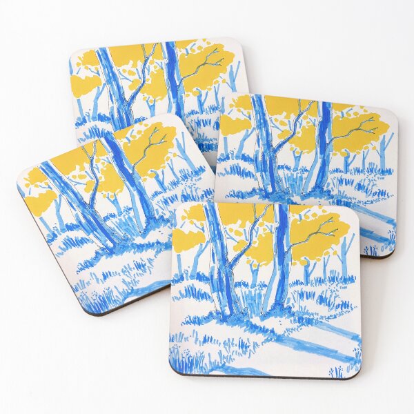 Item preview, Shadows of the Woods– Minimalist Forest Mood designed and sold by diptarka07.