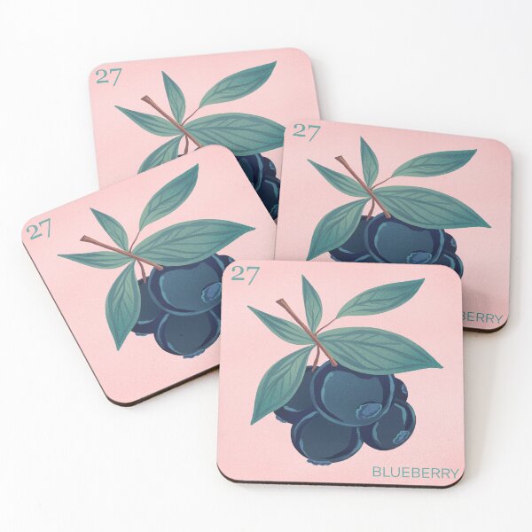 Item preview, Blueberry Stamp designed and sold by NOMADIC ART.