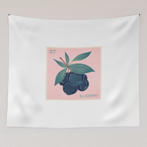 Item preview, Blueberry Stamp designed and sold by NOMADIC ART.