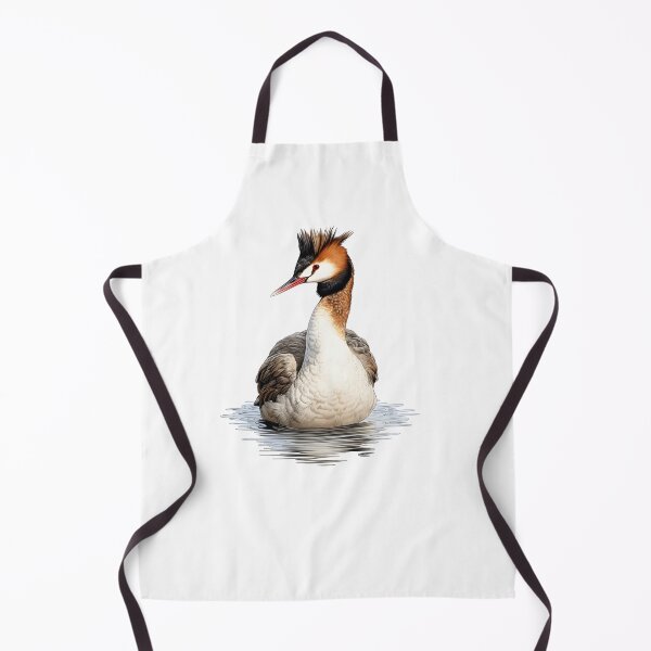 Item preview, Great Crested Grebe bird designed and sold by DerSenat.