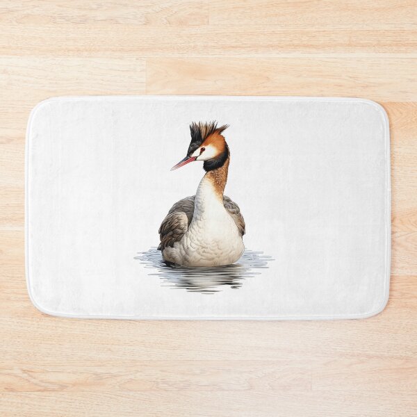 Item preview, Great Crested Grebe bird designed and sold by DerSenat.