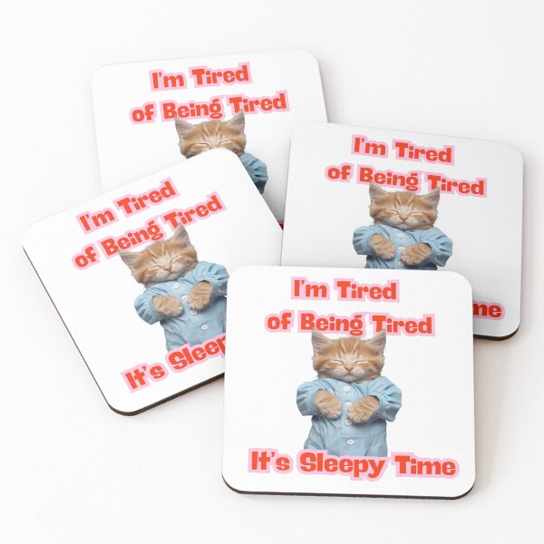 Item preview, I'm Tired of Being Tired | T-Shirt designed and sold by NicolasGlowArt.