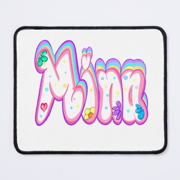 Item preview, Mina - Top 10 best personalized gifts - Pastels personalised Graffiti name Mina designed and sold by Artonmytee.