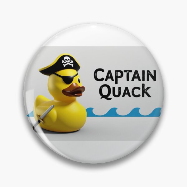 Item preview, Captain Quack – The Funniest Pirate Duck Ever designed and sold by StormArte.