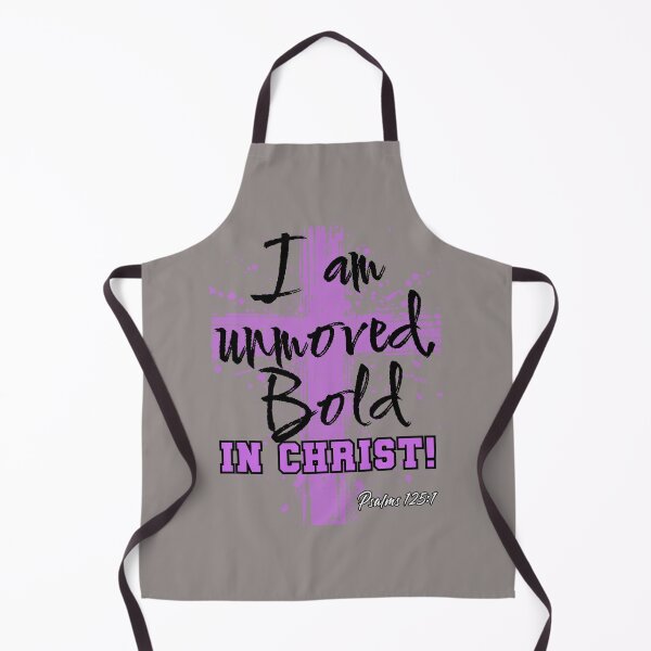 Item preview, I Am Unmoved Bold in Christ | Christian Faith Declaration (Dark) designed and sold by PolynesianGrace.