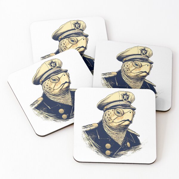 Item preview, turtle captain sailor sea turtle designed and sold by DerSenat.