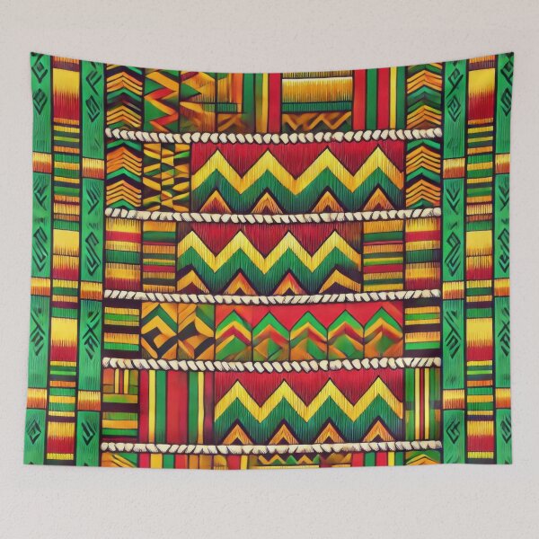 Item preview, Royal Symphony of Kente Colors designed and sold by BobArtGallery.