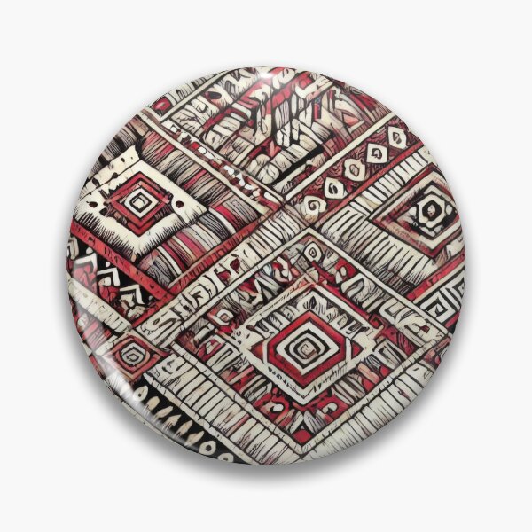 Item preview, Crimson Harmony of Andean Weave designed and sold by BobArtGallery.