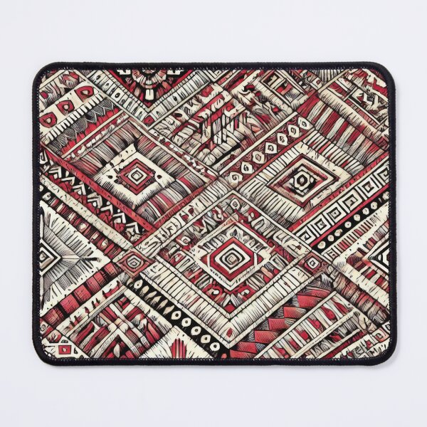 Item preview, Crimson Harmony of Andean Weave designed and sold by BobArtGallery.