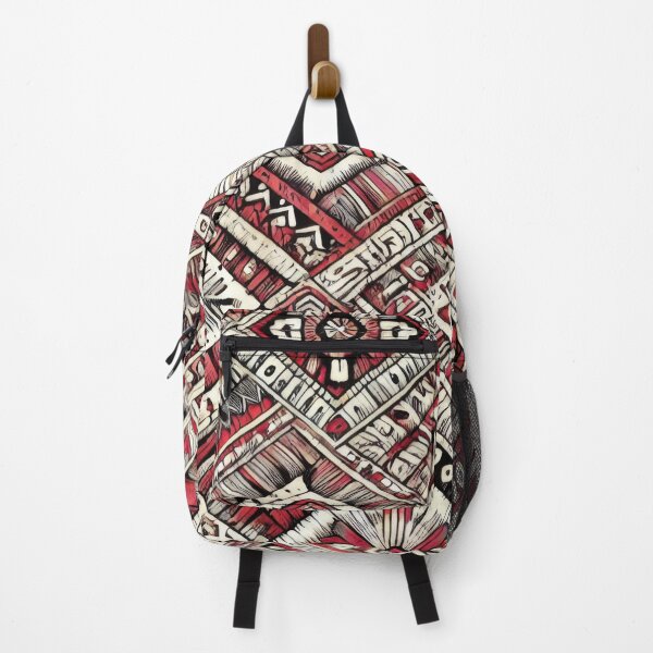 Item preview, Crimson Harmony of Andean Weave designed and sold by BobArtGallery.