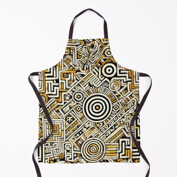 Item preview, Labyrinth of Shipibo Cosmos designed and sold by BobArtGallery.
