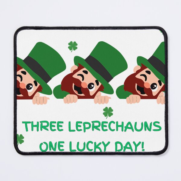 Item preview, Three Leprechauns One Lucky Day! designed and sold by DoodleImprints.