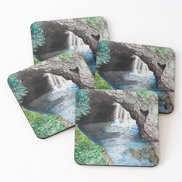 Item preview, Watercolour of the Natural Bridge  designed and sold by HannahmStewartt.