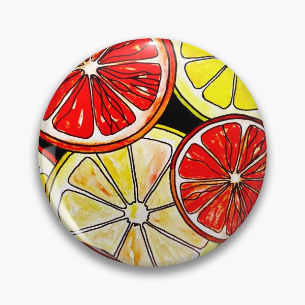 Item preview, Fruits slices art, grapefruits, lime, lemons, oranges designed and sold by Myartspace.