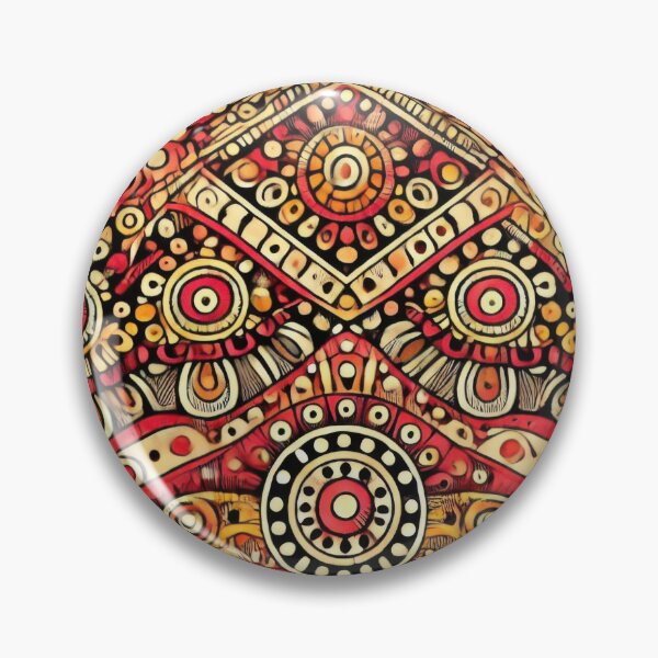 Item preview, Radiance of Red and Yellow Bandhani designed and sold by BobArtGallery.
