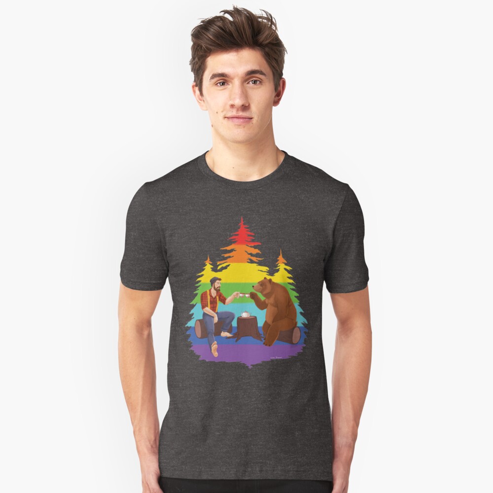 Gentleman's Tea - Pride Edition Slim Fit T-Shirt