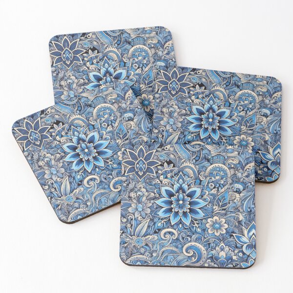 Item preview, Indigo Grace of Batik designed and sold by BobArtGallery.