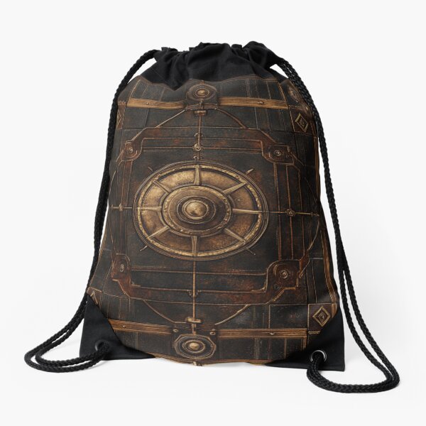 Aperçu de l'œuvre Motif grunge bronze steampunk créée et vendue par GrinGalore.