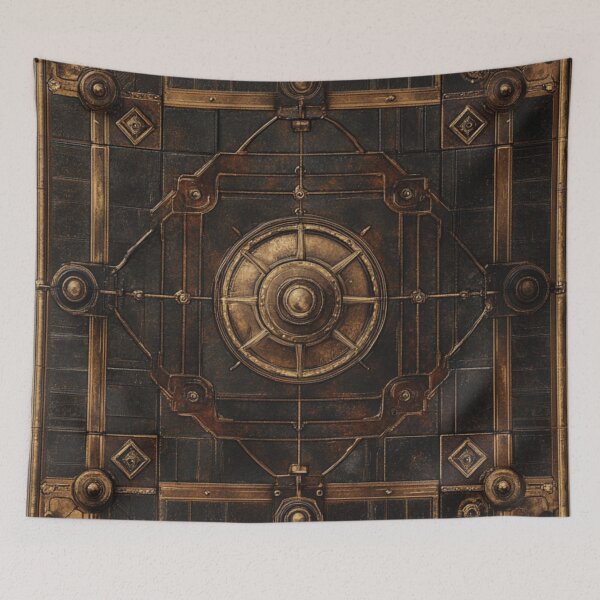 Item preview, Steampunk Bronze Grungy Pattern  designed and sold by GrinGalore.