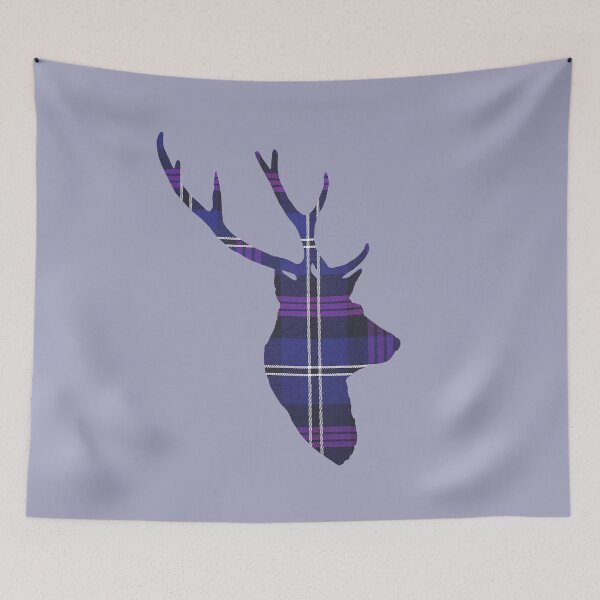 Item preview, Stag in Heritage Tartan designed and sold by Murph's Images.