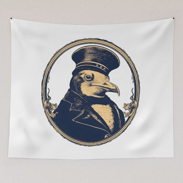 Item preview, Penguin Captain Sailor Penguins designed and sold by DerSenat.