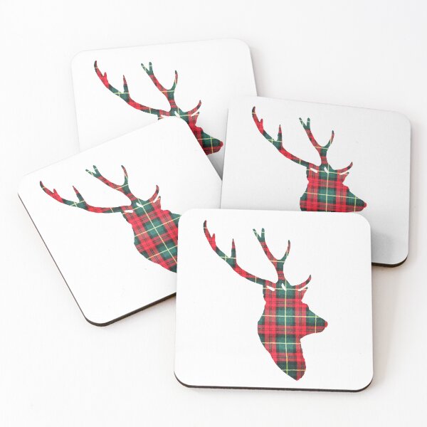 Item preview, Stag in Old Country Tartan designed and sold by Murph's Images.