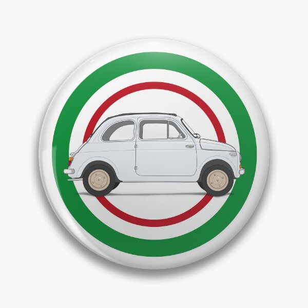 Item preview, The classic FIAT Nuova 500 in the colour "Bianco" designed and sold by BetterGraphics.