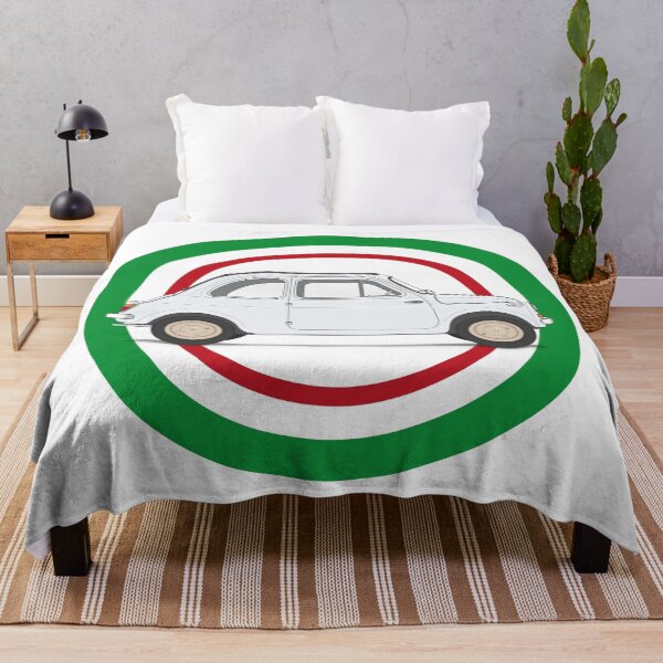 Item preview, The classic FIAT Nuova 500 in the colour "Bianco" designed and sold by BetterGraphics.
